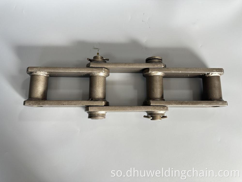 silsilad jilicsan oo bir ah stainless steel roller chain
